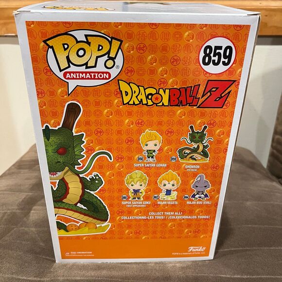 Funko Pop Dragon Ball Z #859 Shenron 10 inch Glow in the Dark Funimation 2020 Ex - Picture 2 of 9